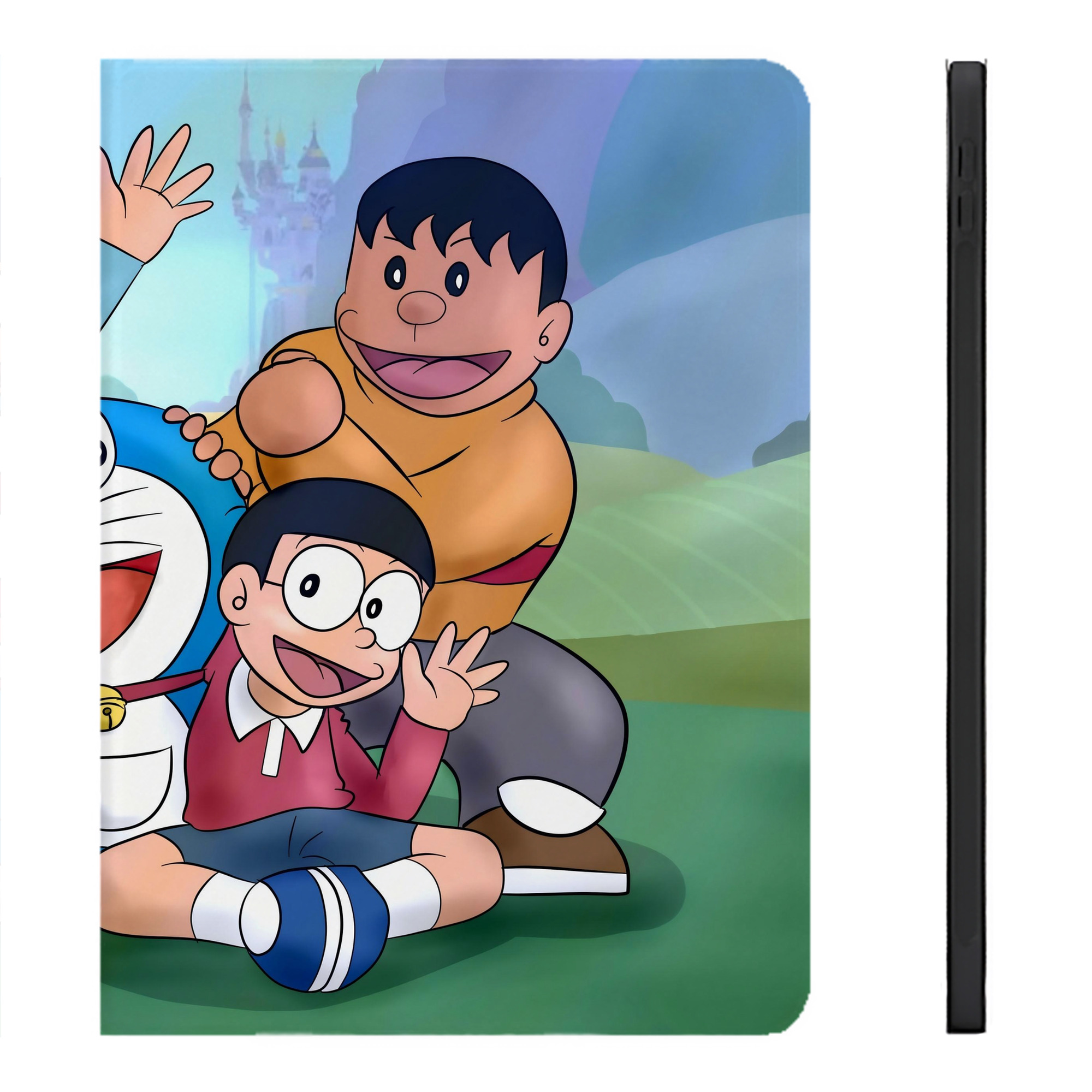 （画像用） ドラえもん Doraemon IPadケース ペンホルダー付き ブックスタイルデザイン